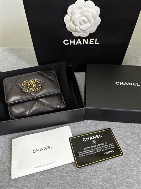 chanel 19短夾|小皮件 — 服飾名品 .